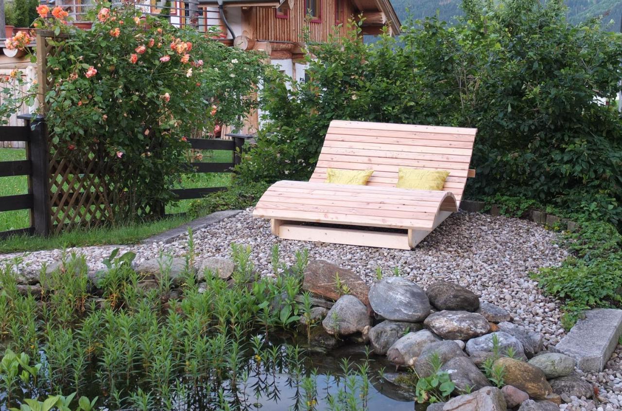 Penthousewohnung Mit Garten Sauna Pool Maishofen Exteriér fotografie